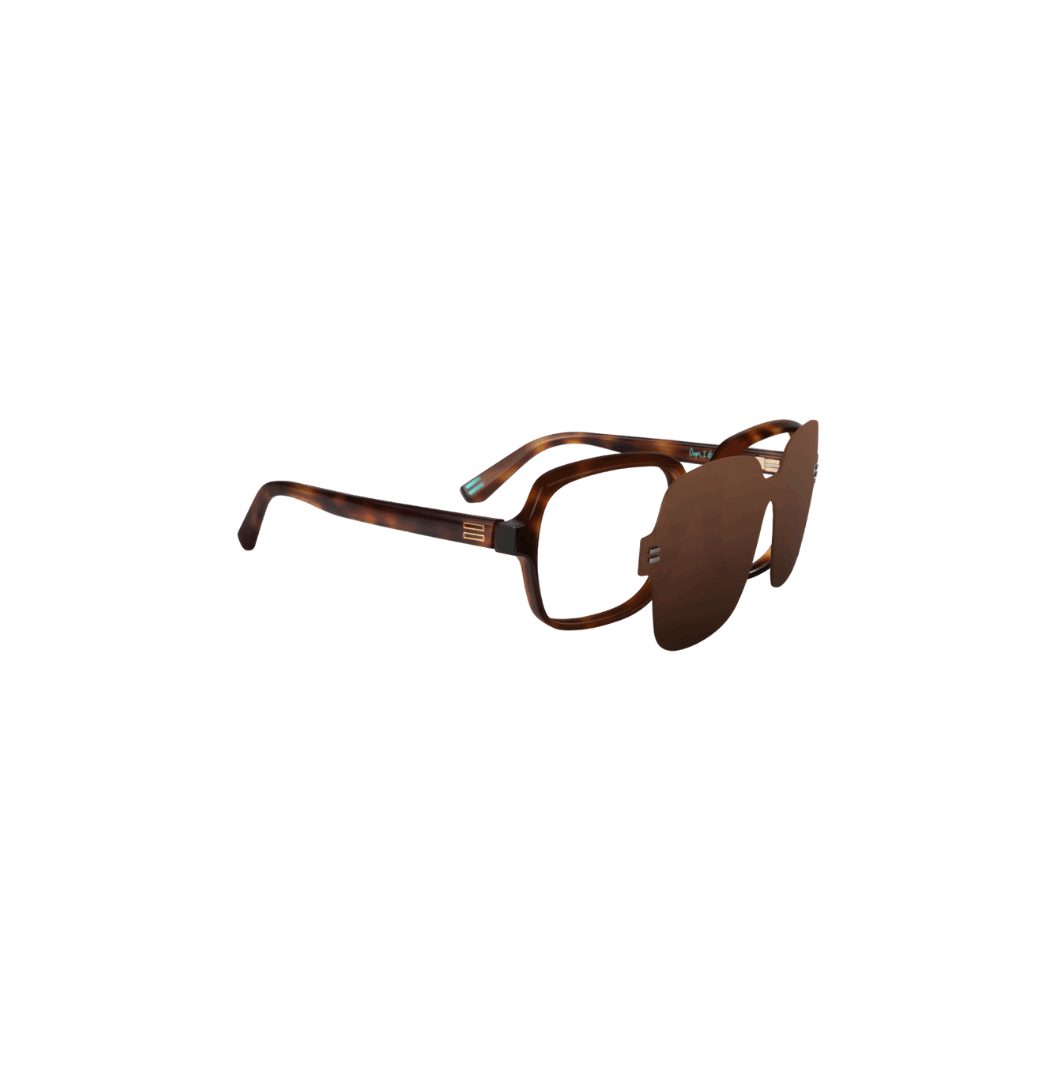 Dilem OUPS016 Ecaille + Clip City Optik München