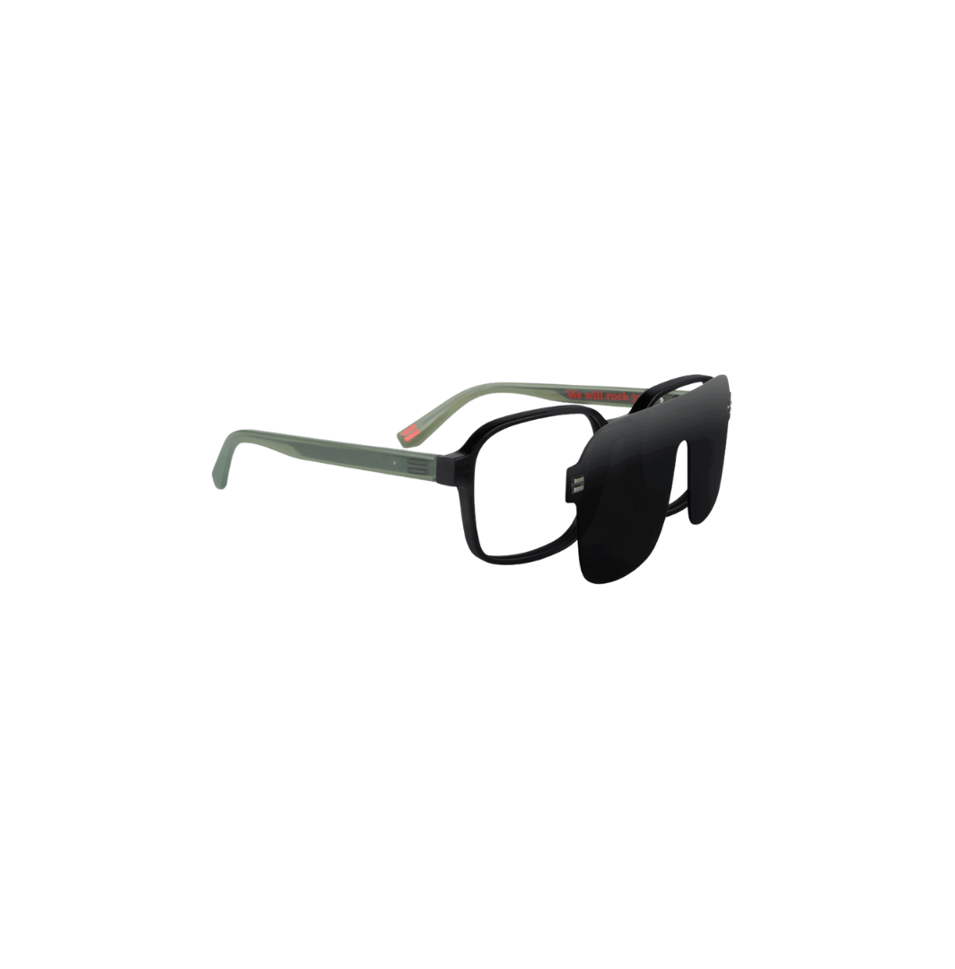 Dilem Rock015 Noir + Clip Optik München