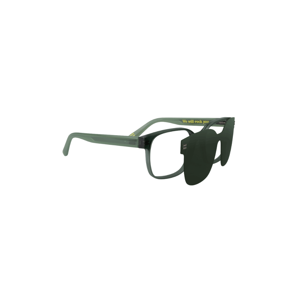 Dilem Rock025 Kaki + Clip Brille München